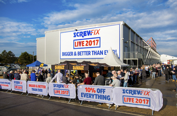 Now in its fifth year, Screwfix LIVE welcomed more visitors than ever before to the annual exhibition. 